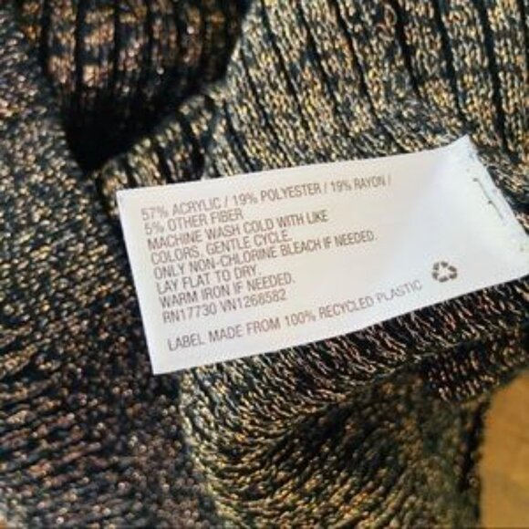 Black Metallic Sweater - Picture 6 of 6
